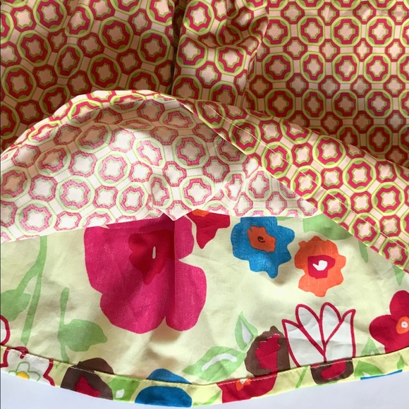 NWT Sz 2T Llum Reversible Lined Cotton Dress - Picture 5 of 8